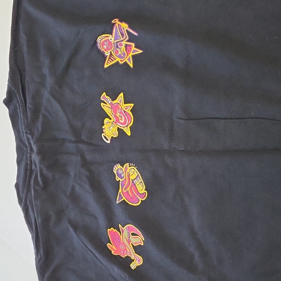 Vintage Santana Shaman Black 2002 Concert Tee Men'Shirt XL - Picture 12 of 16